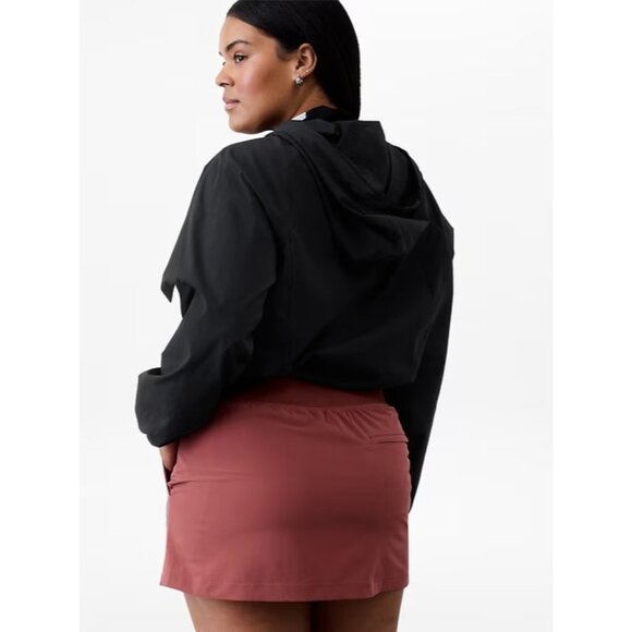 Athleta 2 Brooklyn 13 1/2 Short Red Rock Size 2 Regular Skort - Picture 3 of 5
